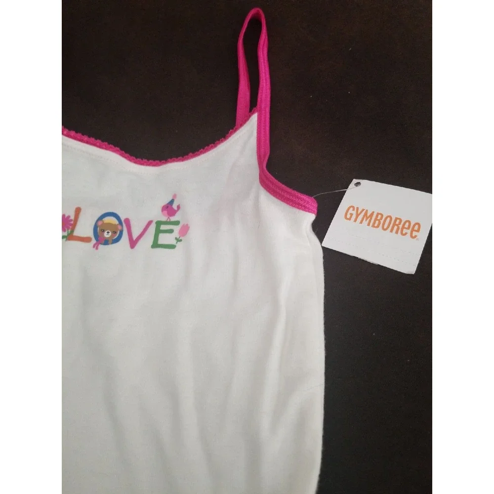 Gymboree sweet music love camisole 3 4 nwt